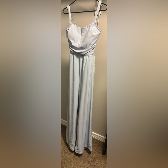 Harlara Light Blue Jumpsuit Worn Once, Size Large - Picture 2 of 7
